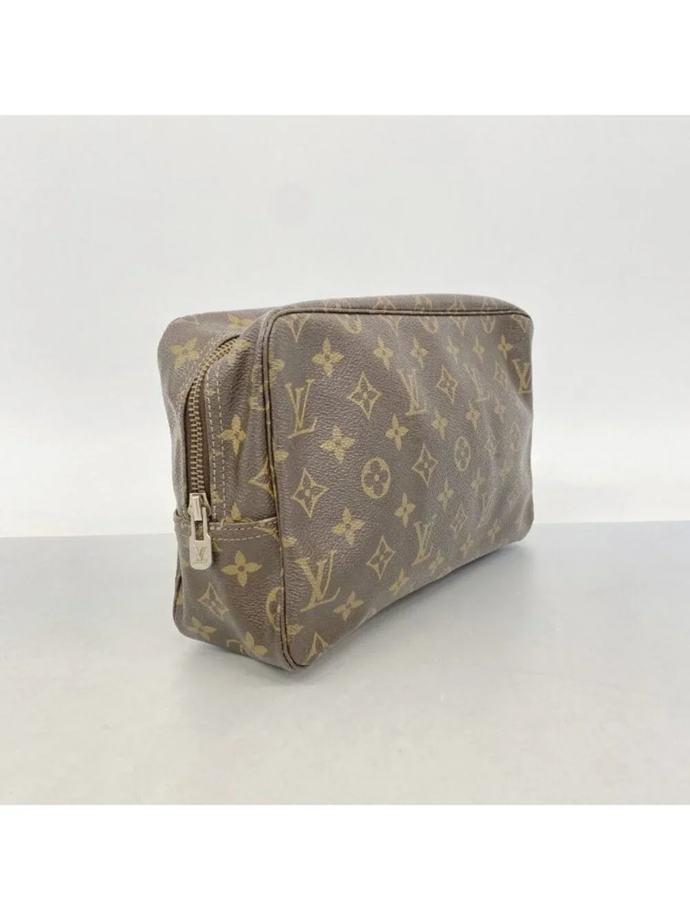 Louis Vuitton Pouch Monogram Trousse Toilet 28 Brown
